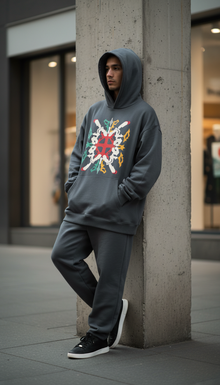 Oversized Hoodie Limited Graphic