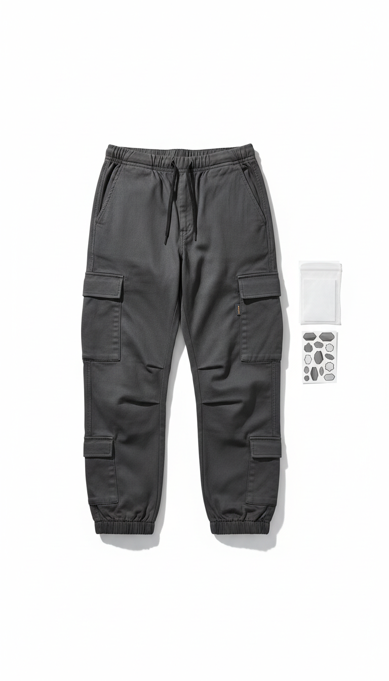 Relaxed-Fit Utility Cargo Pants