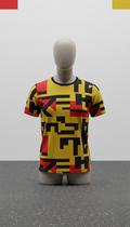 Metro Yellow Typographic Statement Tee