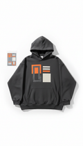 Oversized Heavyweight Cotton Logo Hoodie